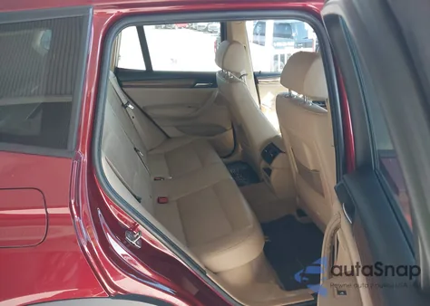 2013 BMW X3 xDrive28I z USA, uszkodzony, nr VIN 5UXWX9C59D0A08218